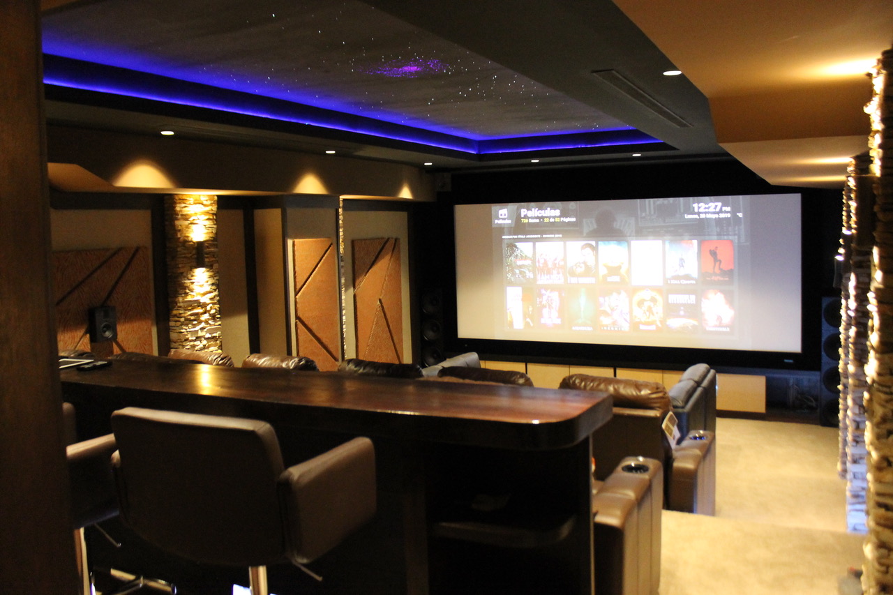 home cinema area